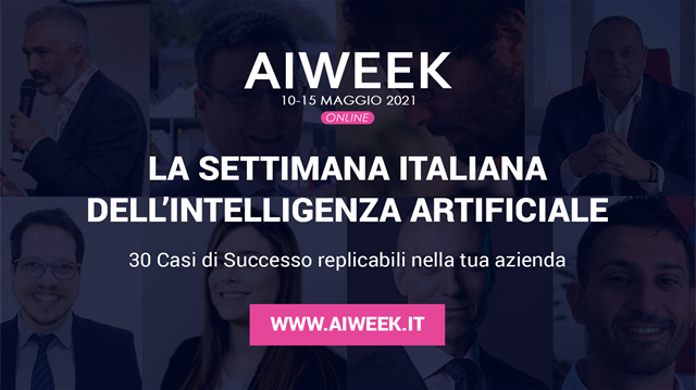 AI WEEK La settimana italiana dell’intelligenza artificiale