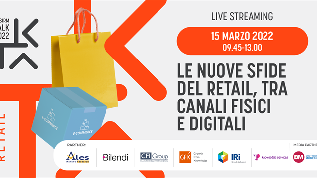 Assirm Talk Retail: Le nuove sfide del Retail, tra canali fisici e digitali - 15 marzo 2022