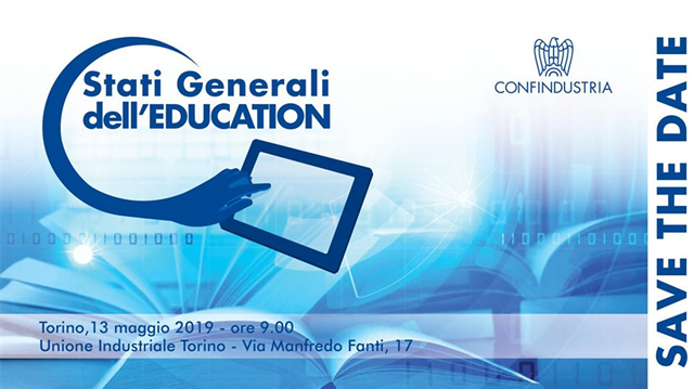 Gli Stati Generali dell'Education a Torino il 13 maggio