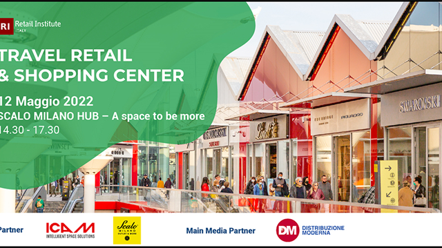 Retail Institute lancia l'evento Travel Retail & Shopping Center